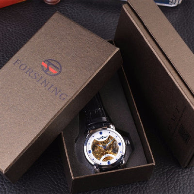 Reloj Mecánico Automático Casual Hueco de Diseño Moderno - Image 3