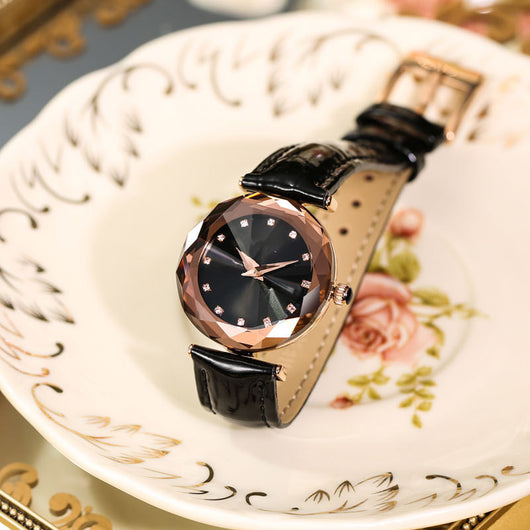 Reloj Elegante para Mujer con Dial Espejo y Correa Ajustable - Image 18