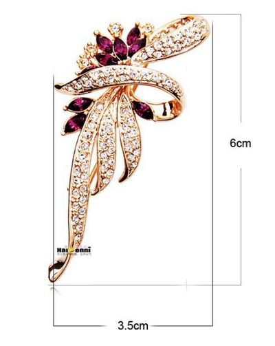 Broche de Cristal Coreano para Mujer - Joya Elegante - Image 5