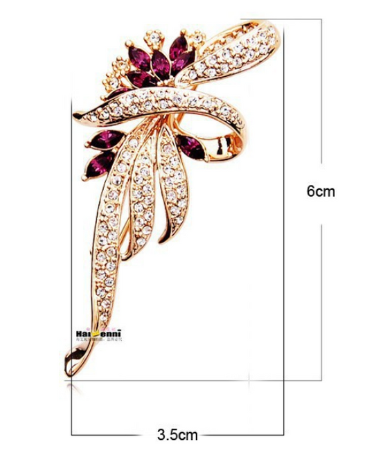 Broche de Cristal Coreano para Mujer - Joya Elegante - Image 5