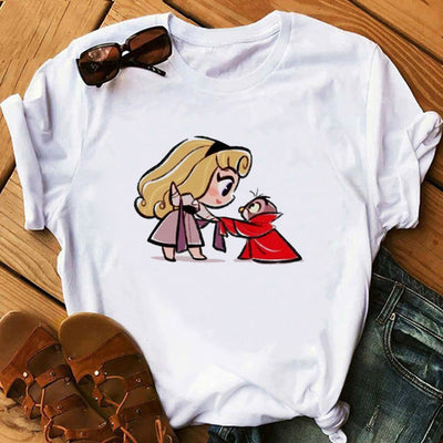 Camiseta Estampada Princesa para Mujer - Image 18
