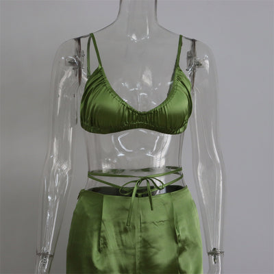 Conjunto de Tres Piezas: Chaleco, Camisa y Pantalón Recto para Mujer - Image 23