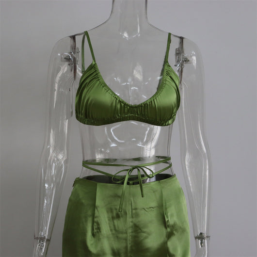 Conjunto de Tres Piezas: Chaleco, Camisa y Pantalón Recto para Mujer - Image 23
