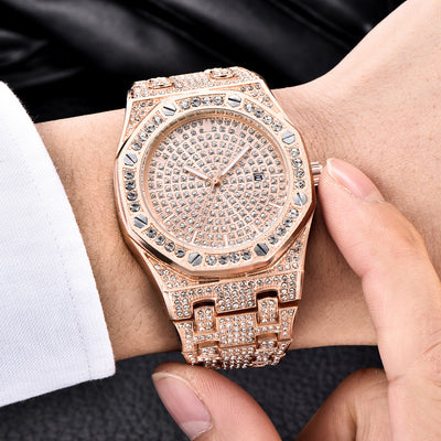 Reloj de Pulsera Cuarzo Acero Inoxidable con Correa Metálica - Image 5
