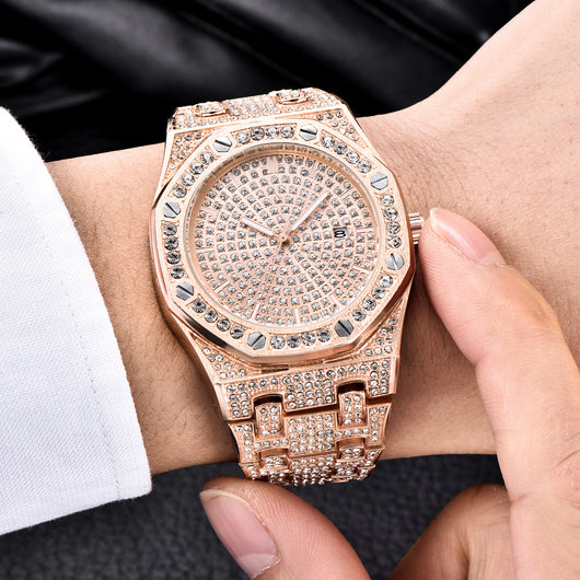 Reloj de Pulsera Cuarzo Acero Inoxidable con Correa Metálica - Image 5