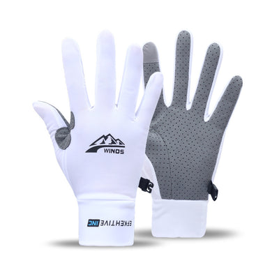 Guantes de Ciclismo Deportivos Medio Dedo Pantalla Táctil Transpirables con Protección Solar - Image 7