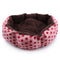 Casa Octagonal para Perros con Diseño Removible de Lunares