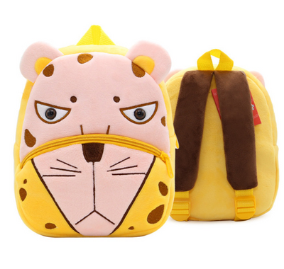Mochila Escolar Infantil Arcoíris con Diseño Cartoon y Material Suave Peluche - Image 8