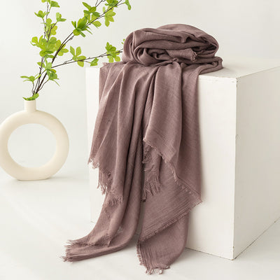 Pañuelo de Algodón y Lino Verano - Protección Solar Elegante - Image 32