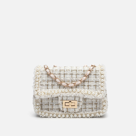 Bolso Mensajero Pearl Cuadrado Pequeño - Image 10