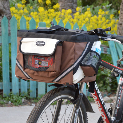 Canasta Transportadora para Bicicleta - Portador de Gatos y Perros Pequeños - Image 5