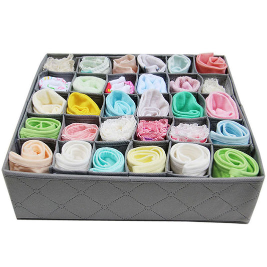 Caja Organizadora de Bambú con Carbón Activado - 30 Divisiones