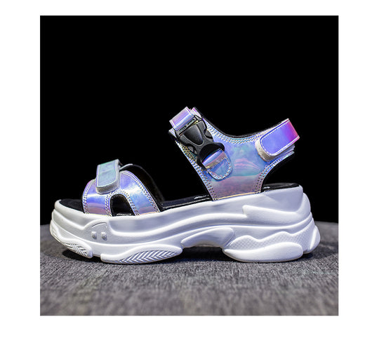 Sandalias Cómodas con Velcro para Mujer - Image 11