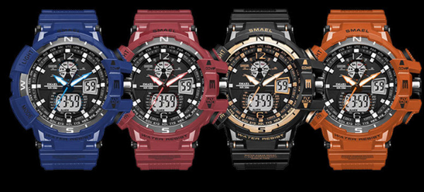 Reloj Inteligente Luminoso Resistente al Agua