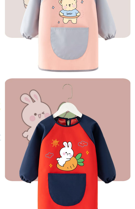 Delantal Impermeable Reversible para Pintar Niños - Image 24