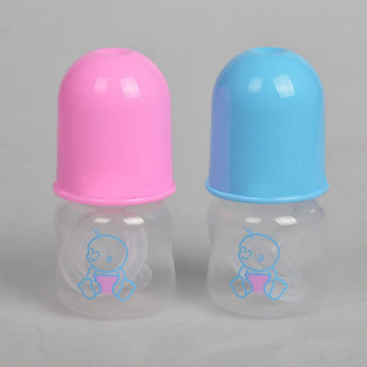 Biberón Portátil Mini para Bebé 60ml - Seguro, sin BPA y Práctico