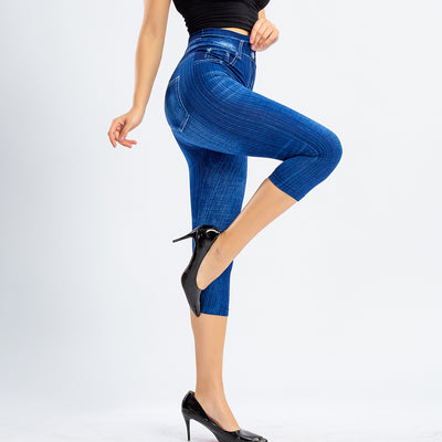 Jeans Slim Fit Levanta Glúteos con Estampado y Tela Elástica - Image 31