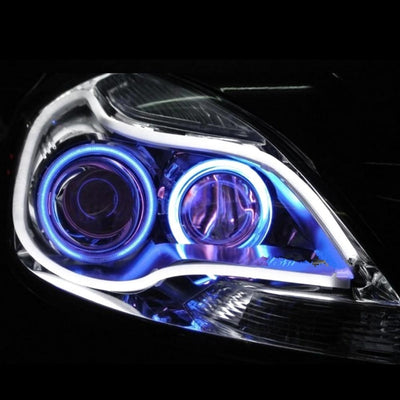Luces LED Flexible para Faros DRL 45-60cm - Tubo Suave 5 Colores Angel Eye - Image 3