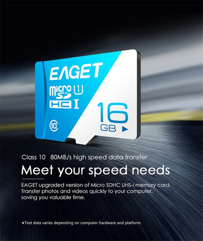 Tarjeta Micro SD EAGET T1 64GB/128GB - Memoria Rápida Class 10 para Smartphone - Image 2