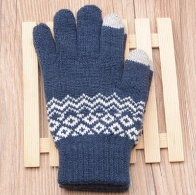 Guantes Tejidos para Mujer con Pantalla Táctil y Diseño Jacquard - Image 17