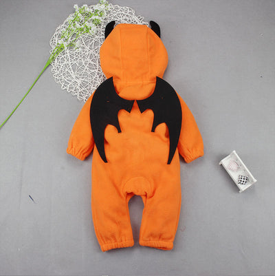 Disfraz Enterizo de Calabaza con Capucha para Halloween - Image 6
