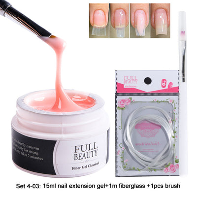 Kit de Extensiones de Uñas con Fotocurado Rápido - Image 19