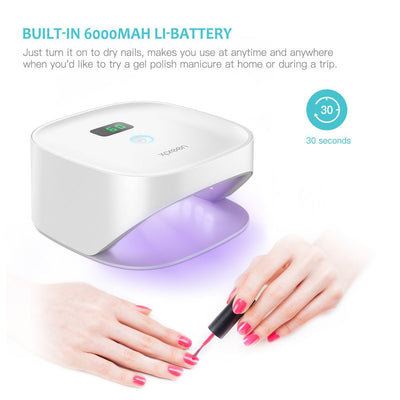 Lámpara UV LED para uñas con carga inalámbrica - Image 5