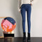 Pantalones Vaqueros Talle Alto Acolchados para Mujer