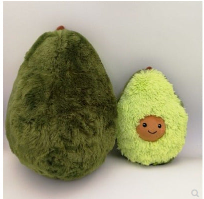 Peluche Aguacate con Planta - Almohada Decorativa Suave