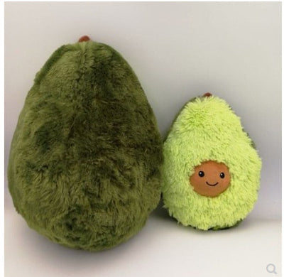 Peluche Aguacate con Planta - Almohada Decorativa Suave