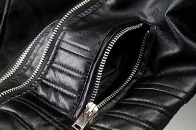 Chaqueta de Cuero para Motocicleta Mujer - Image 11