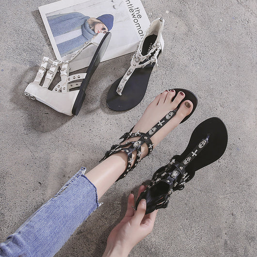 Sandalias de Espiga Tejida - Image 3