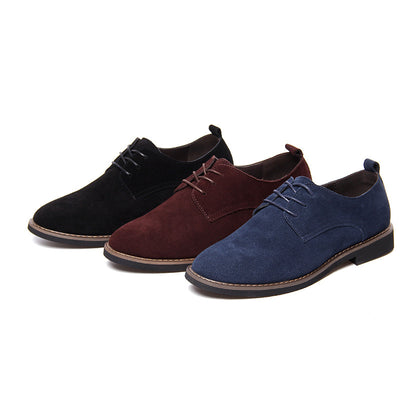 Zapatos Casuales para Hombre con Tacón Bajo y Diseño Cómodo