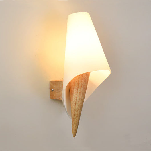 Lámpara de Madera Maciza con Diseño Contemporáneo - Image 8