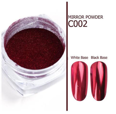 Polvo Pigmento Espejo para Uñas - Brillo Dip Powder Profesional - Image 7