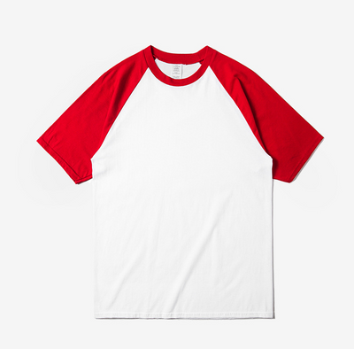 Camiseta Básica para Hombre con Contraste de Mangas Abullonadas - Image 8