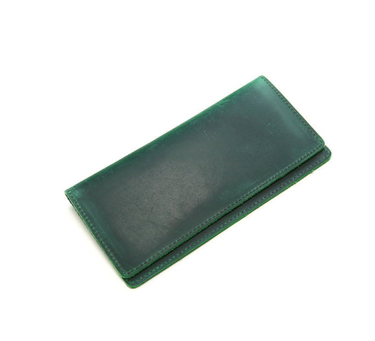 Billetera Larga de Cuero Retro Minimalista - Piel Auténtica Primera Capa - Image 12