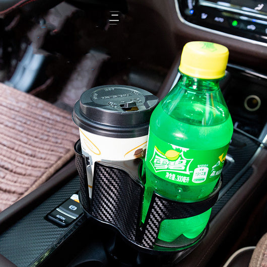 Portavasos Doble para Auto - Soporte Multifunción de Bebidas
