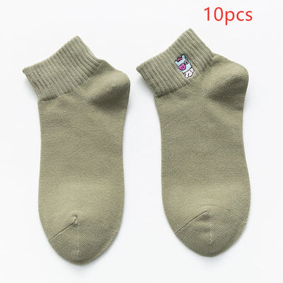 Calcetines Cortos Estilo Anime Japonés para Mujer - Image 24