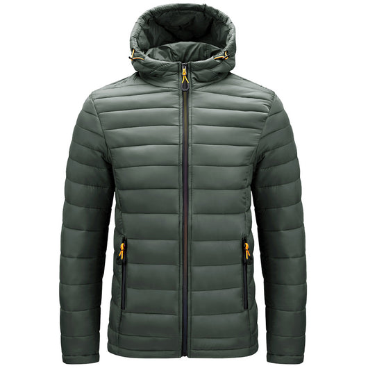 Abrigo Ligero con Capucha para Hombre - Image 4