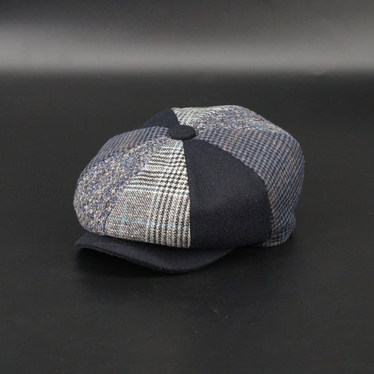 Gorra Octagonal Retro Estilo Newsboy Acolchada Inglesa - Image 10