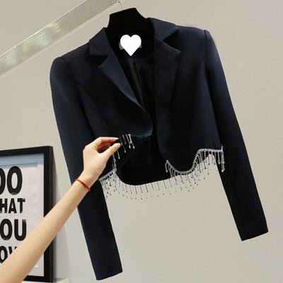 Blazer Asimétrico Elegante para Mujer - Image 3