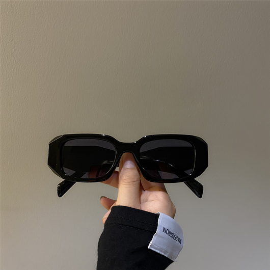 Gafas de Sol Irregulares con Protección UV - Unisex Estilo Black - Image 2