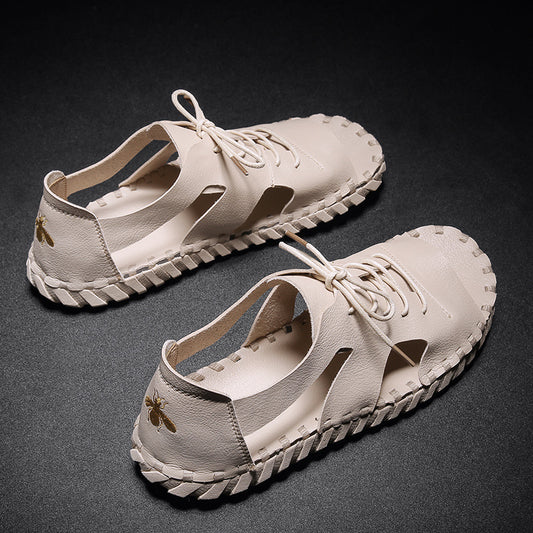 Sandalias Mocasín para Manejar Hombre - Zapatos de Playa Antideslizantes Modernos - Image 2