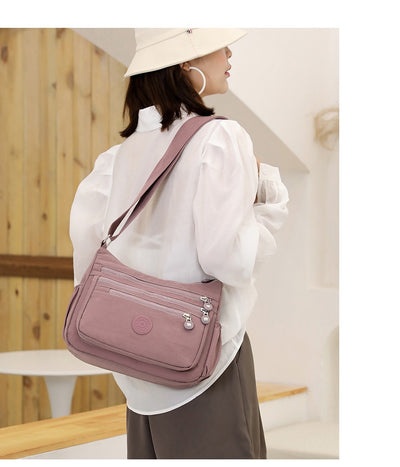 Bolsa Mensajera Unisex Nylon Ligera - Diseño Minimalista y Funcional - Image 29
