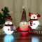 Adornos Navideños LED - Santa, Muñeco de Nieve, Reno y Gnomos Luminosos