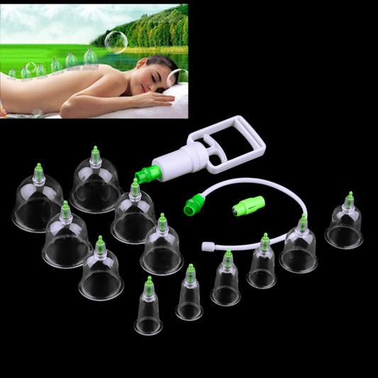 Kit de 12 Ventosas Terapéuticas Profesionales para Masaje y Bienestar - Image 2