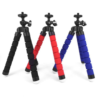 Trípode Flexible Pulpo para Smartphone - Soporte Estable con Pinza Universal Compatible con iPhone y Android
