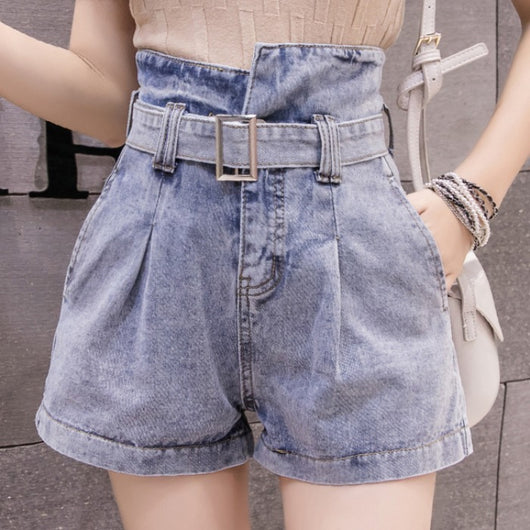 Shorts de Mezclilla Sueltos y Versátiles para Mujer - Image 21