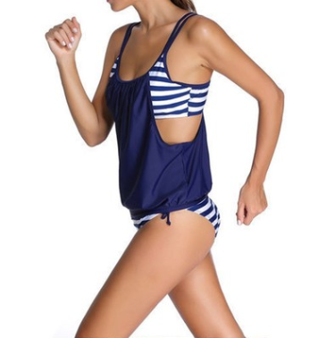 Bikini Clásico Dos Piezas Estilo Resort - Corte Conservador - Image 5